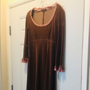 Betsy Johnson vintage velvet dress